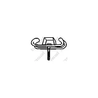 Cache batterie BOSAL 251-914