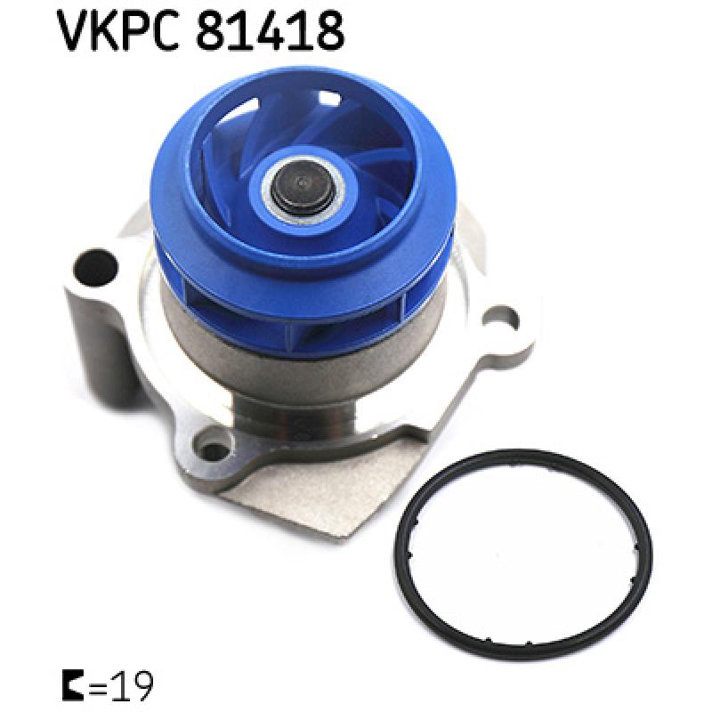 Pompe à eau SKF VKPC 81418 - Visuel 1