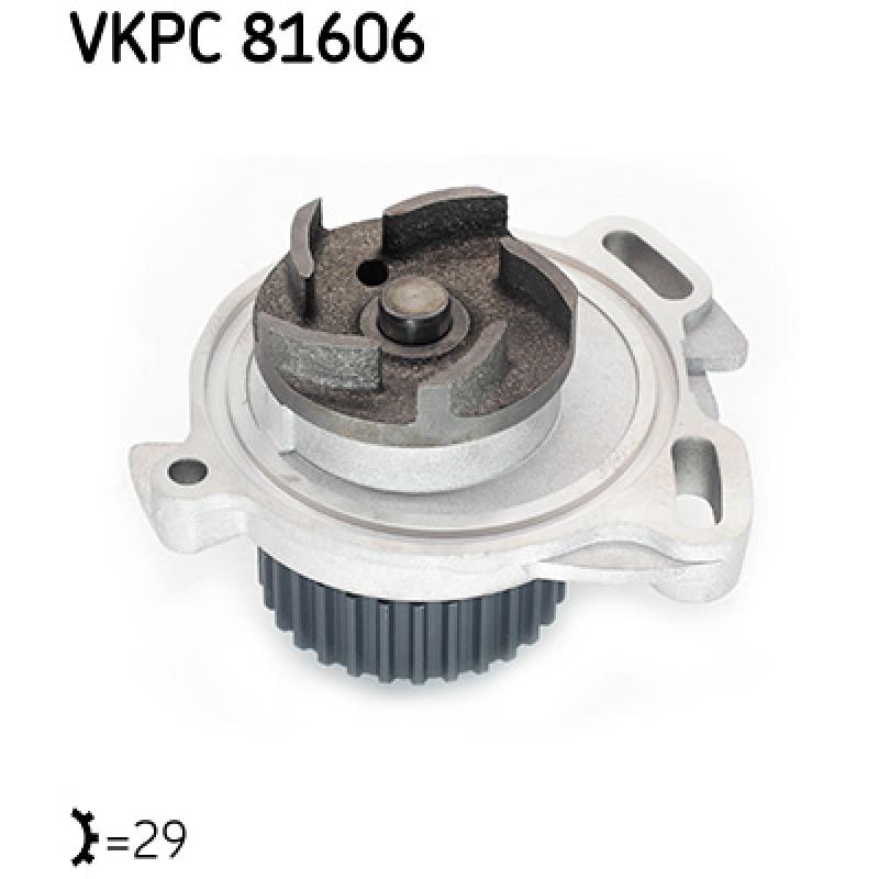 Pompe à eau SKF VKPC 81606 - Visuel 1