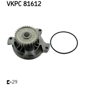 Pompe à eau SKF VKPC 81612