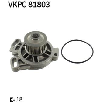 Pompe à eau SKF VKPC 81803