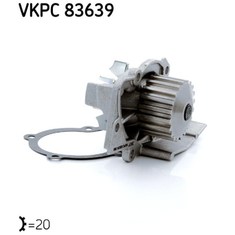 Pompe à eau SKF VKPC 83639 - Visuel 1
