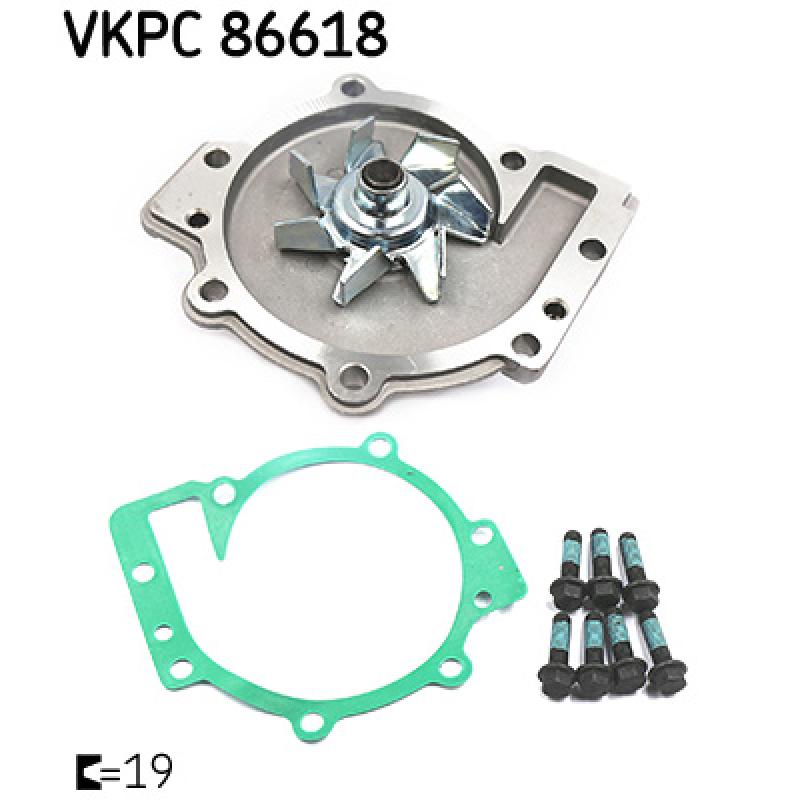 Pompe à eau SKF VKPC 86618 - Visuel 1