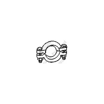 Pièce de serrage, échappement BOSAL 254-039