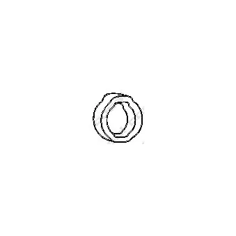 Bandes de caoutchouc, échappement BOSAL 255-356