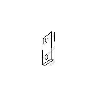 Bandes de caoutchouc, échappement BOSAL 255-357