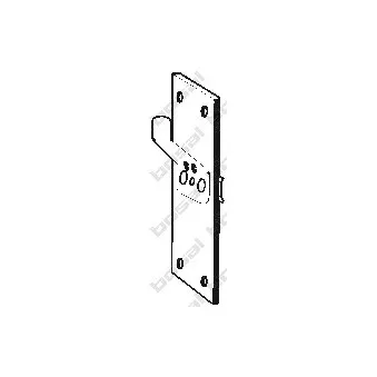 Bandes de caoutchouc, échappement BOSAL 255-404