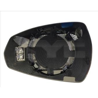 Verre de rétroviseur, rétroviseur extérieur TYC