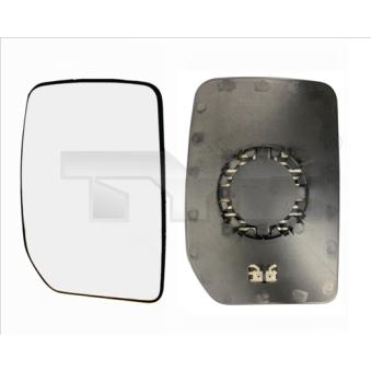 Verre de rétroviseur, rétroviseur extérieur TYC