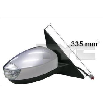 Rétroviseur extérieur TYC 310-0128