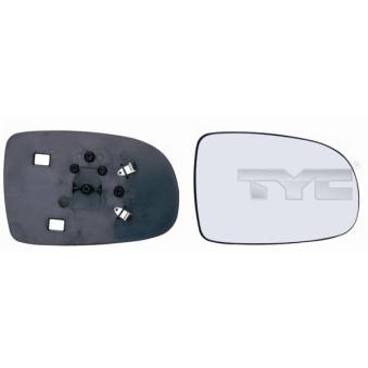Verre de rétroviseur, rétroviseur extérieur TYC