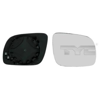 Verre de rétroviseur, rétroviseur extérieur TYC