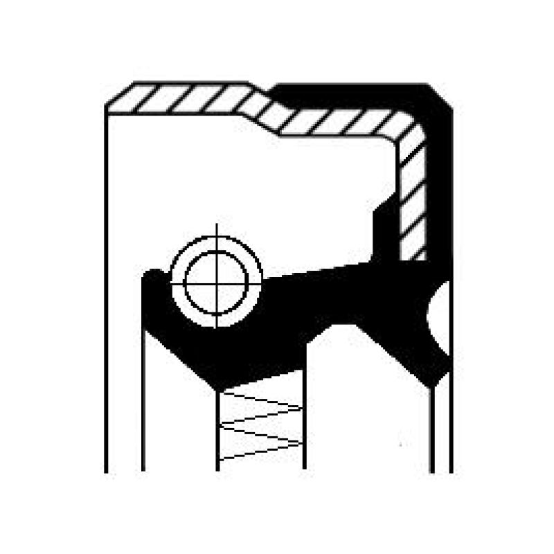 Bague d'étanchéité, différentiel CORTECO 01031878B - Visuel 3