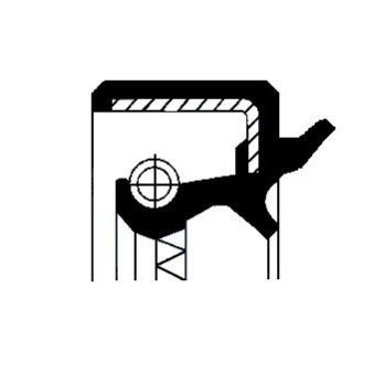 Bague d'étanchéité, moyeu de roue CORTECO 12011181B