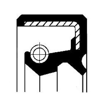 Bague d'étanchéité, moyeu de roue CORTECO 12011233B