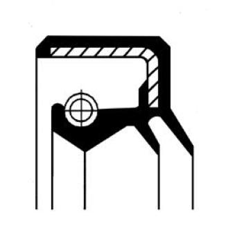 Bague d'étanchéité, moyeu de roue CORTECO 12013894B