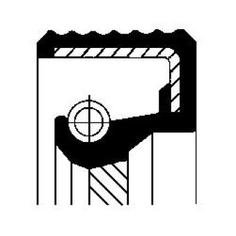 Bague d'étanchéité, vilebrequin CORTECO