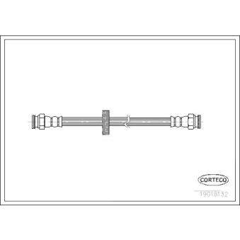 Flexible de frein CORTECO 19018132