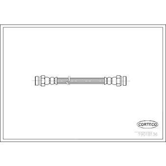 Flexible de frein CORTECO