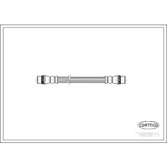 Flexible de frein CORTECO 19018173