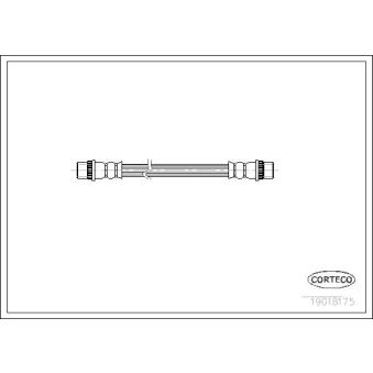 Flexible de frein CORTECO