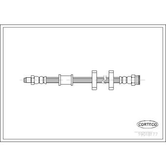 Flexible de frein CORTECO