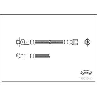 Flexible de frein CORTECO