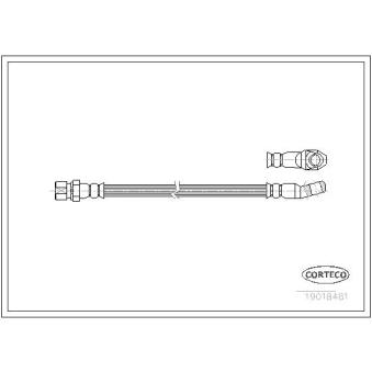 Flexible de frein CORTECO
