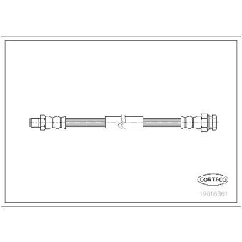 Flexible de frein CORTECO