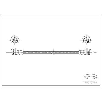 Flexible de frein CORTECO