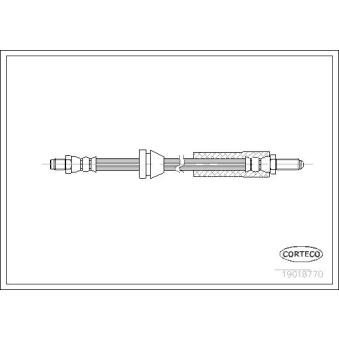 Flexible de frein CORTECO
