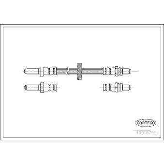 Flexible de frein CORTECO