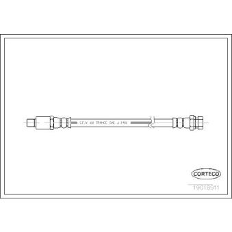 Flexible de frein CORTECO