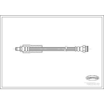 Flexible de frein CORTECO