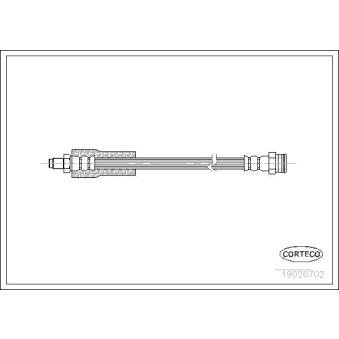 Flexible de frein CORTECO
