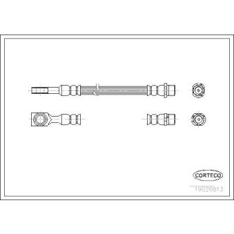 Flexible de frein CORTECO
