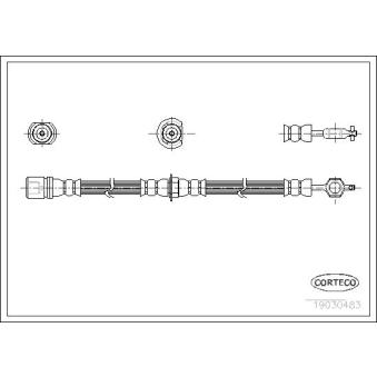 Flexible de frein CORTECO