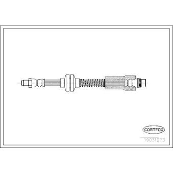 Flexible de frein CORTECO 19031273