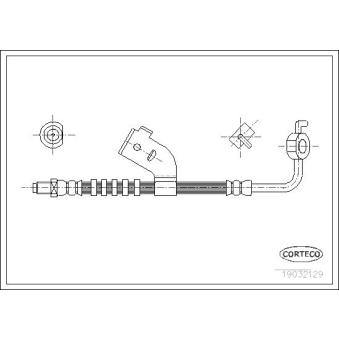Flexible de frein CORTECO