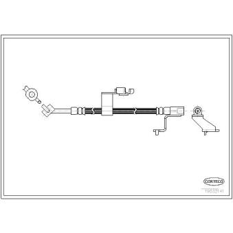 Flexible de frein CORTECO