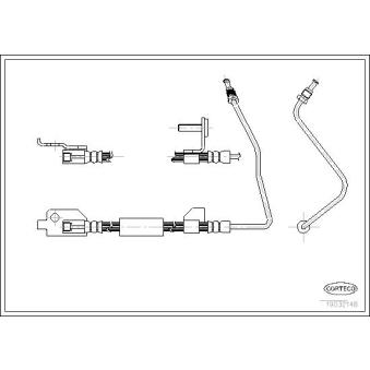 Flexible de frein CORTECO
