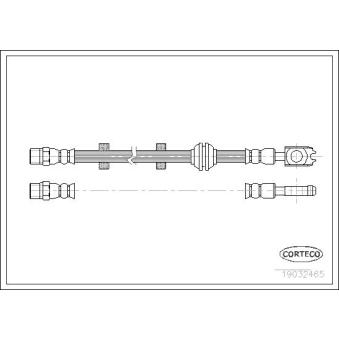 Flexible de frein CORTECO