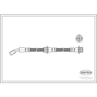 Flexible de frein CORTECO