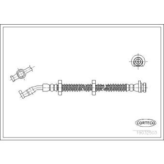 Flexible de frein CORTECO