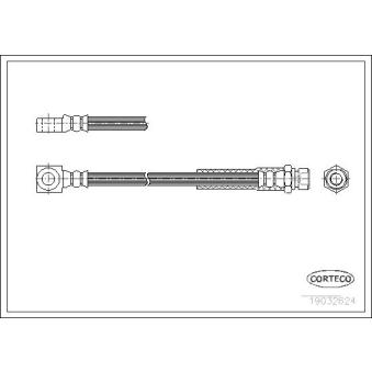 Flexible de frein CORTECO 19032624