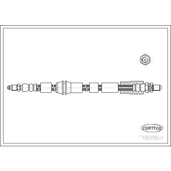 Flexible de frein CORTECO