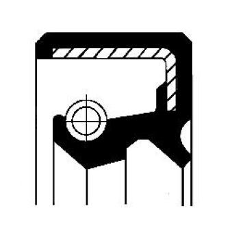 Bague d'étanchéité, moyeu de roue CORTECO 19033797B