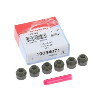 Jeu de joints d'étanchéité, tige de soupape CORTECO