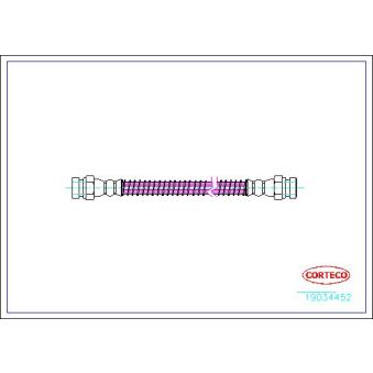 Flexible de frein arrière droit CORTECO