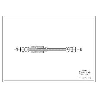 Flexible de frein CORTECO